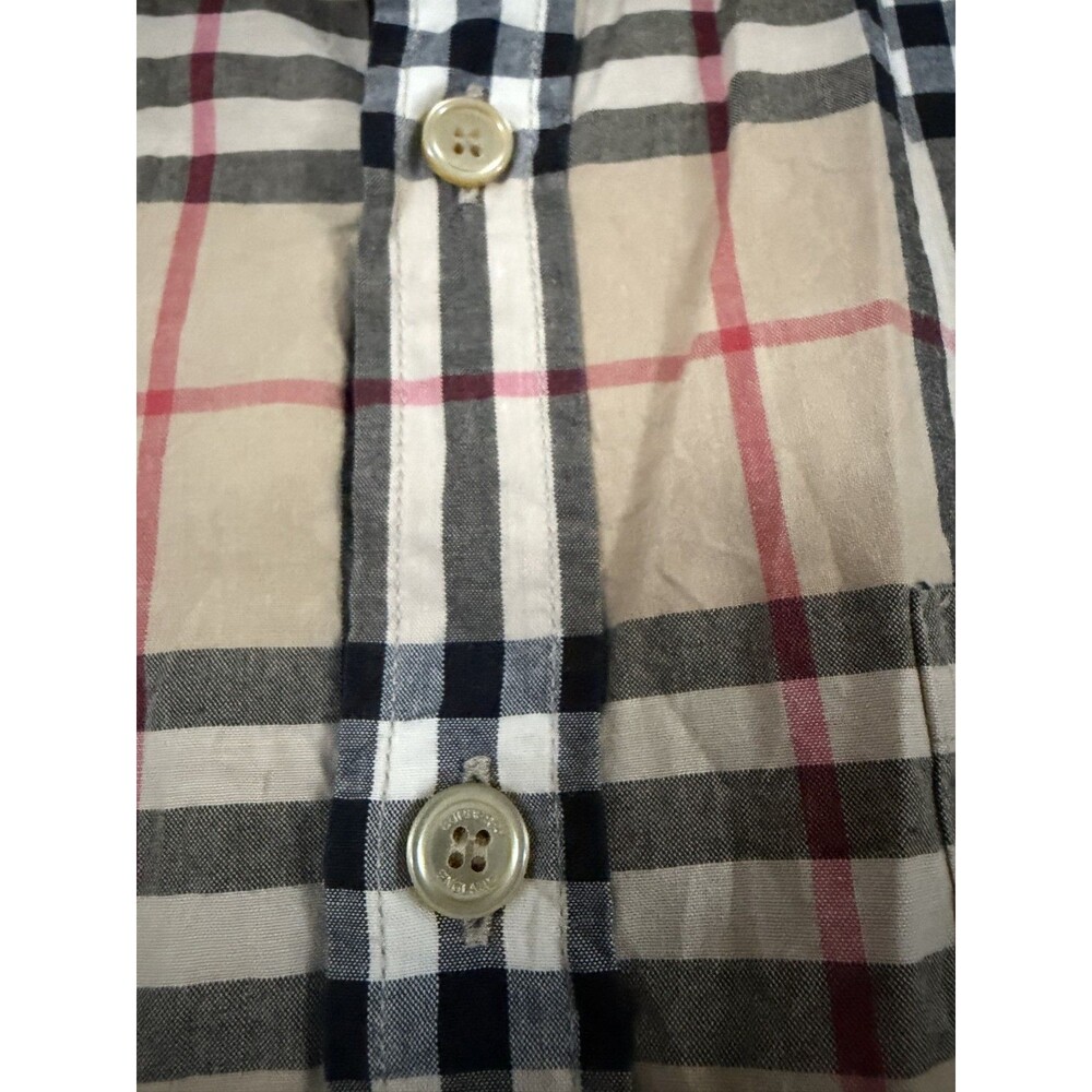 Burberry Brit Women's Brown Nova Check Shirt Size Small - Picture 3 of 7